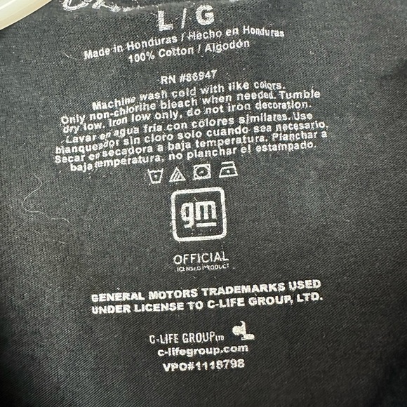 Chemistry Racing Superpower T-Shirt Mens  L 1970 GTO Fast Speed All Over Tie Dye - Picture 3 of 4